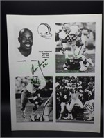 Autographed Ozzie Newsome Cleveland Browns TE
