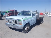 1986 Ford F350 Flat Bed Truck