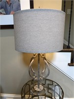 Stunning Metal Lamp with Shade