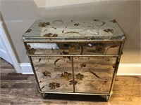 Mid 20th Century American Mirrored Commode