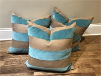 Three Custom Made Ryan Studios Pillows