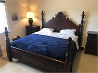 King Size Bed - READ BELOW FOR ADDL INFORMATION!