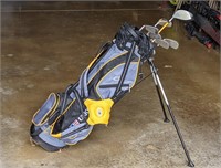 Jr Golf Clubs and Bag