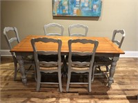 Stunning Farmhouse Style Table ONLY