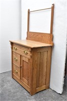 Vintage Oak Washstand/Dresser