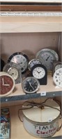 Assortment of  Clocks