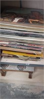 Stack of LPs