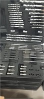 large 3 drawer set of New Drill Bits, wood, metal.