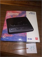 NEW VHS REWINDER