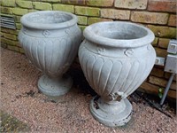 Concrete Urns/Vases