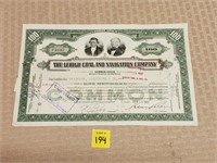 The Lehigh Coal & Navigation Co. Stock Certificate