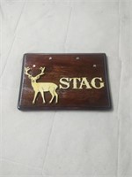 Stag Knife display.  ( Knives not included)