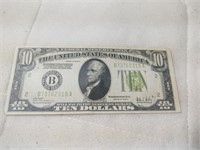 1928 10 Dollar Bill