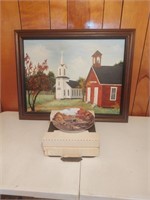 Church & School Frame & Print