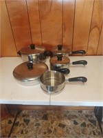 Revere Ware Pots,Pans & Strainer