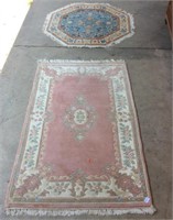 Oriental Medallion and Hand Knotted Rug