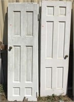 Set of Four Vintage Doors with Hardware