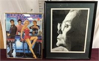 Artwork/Print Rosa Parks, Elvis, J. Dean, M Monroe