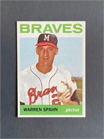 1964 Topps #400 Warren Spahn NM-MT