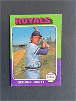 1975 Topps #228 George Brett RC VG-EX Miscut