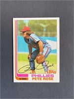 1982 Topps #780 Pete Rose NRMT