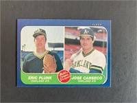 1986 Fleer #649 Jose Canseco Rookie Card NM-MT