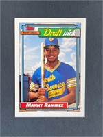 1992 Topps #156 Manny Ramirez Rookie Card NM-MT