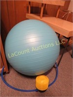 exercise ball w pump
