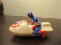 Captain America McDoanlds Toy (Some Damage)