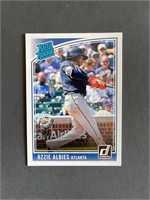 2018 Donruss Rated Rookie #36 Ozzie Albies NM-MT