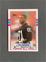 1989 Topps #265 Tim Brown RC NM-MT