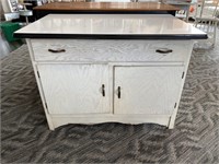 Porcelain Top Kitchen Cabinet