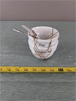 Mud Pie Dip Cups/Spreader