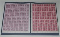 Canada P.M. Stamp Sheets #304 & #318 1951-1952 - R