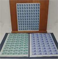 Canada Stamp Sheets - #376, #377, #378 (1958)  - R