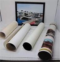 Art prints, Peggy's Cove oil paint & posters -J