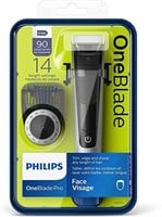 PHILIPS ONEBLADE PRO FACE VISAGE ELECTRIC TRIMMER
