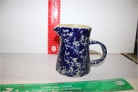 BLUE SPACKLE PITCHER
