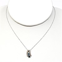 $2200 18K  Diamond (0.32ct) Necklace