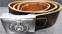WWII German Military Belt Buckle with Belt