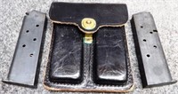 1911 .45 ACP Double Mag. Pouch & (2) Mags.
