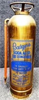 Empty Badger Soda Acid Fire Extinguisher