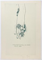 Jim Dine Signed Etching