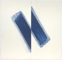 Richard Smith #42/60 Etching "Large Blue" 1977