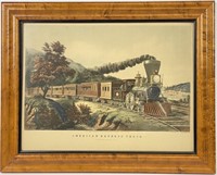 Currier & Ives Hand Colored Lithograph