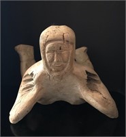 Inuit whale bone sculpture of a Man