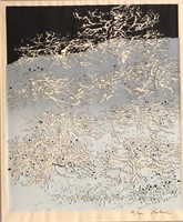 Bruno Bobak, silkscreen 184/200 “Trees”.