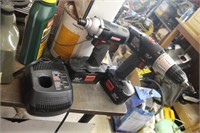 craftsman 2 drill and 2 batties and charger