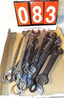 Lot Large Open & Boxed-end Wrenches