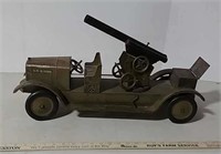 Dayton Sonny pressed steel artillery truck toy